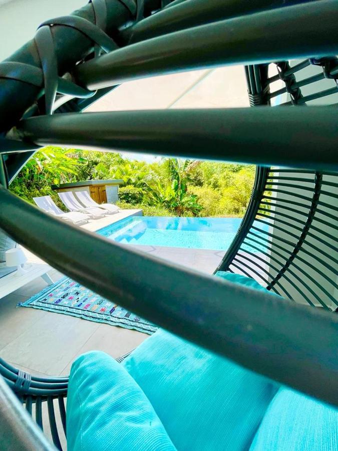 Villa Kumquat Avec Piscine Et Vue Sur Les Montagnes Petit-Bourg Exterior foto